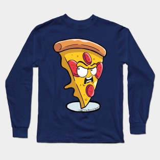 Angry Pizza Long Sleeve T-Shirt